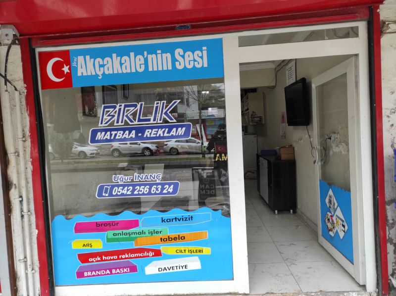 Birlik Matbaa Reklam Promosyon – 0542 256 6324 – Akçakale